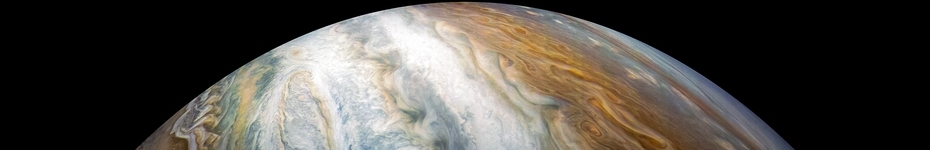 Jupiter's colorful cloud belts